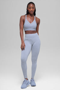 Seamless Two Tone Rib Bra