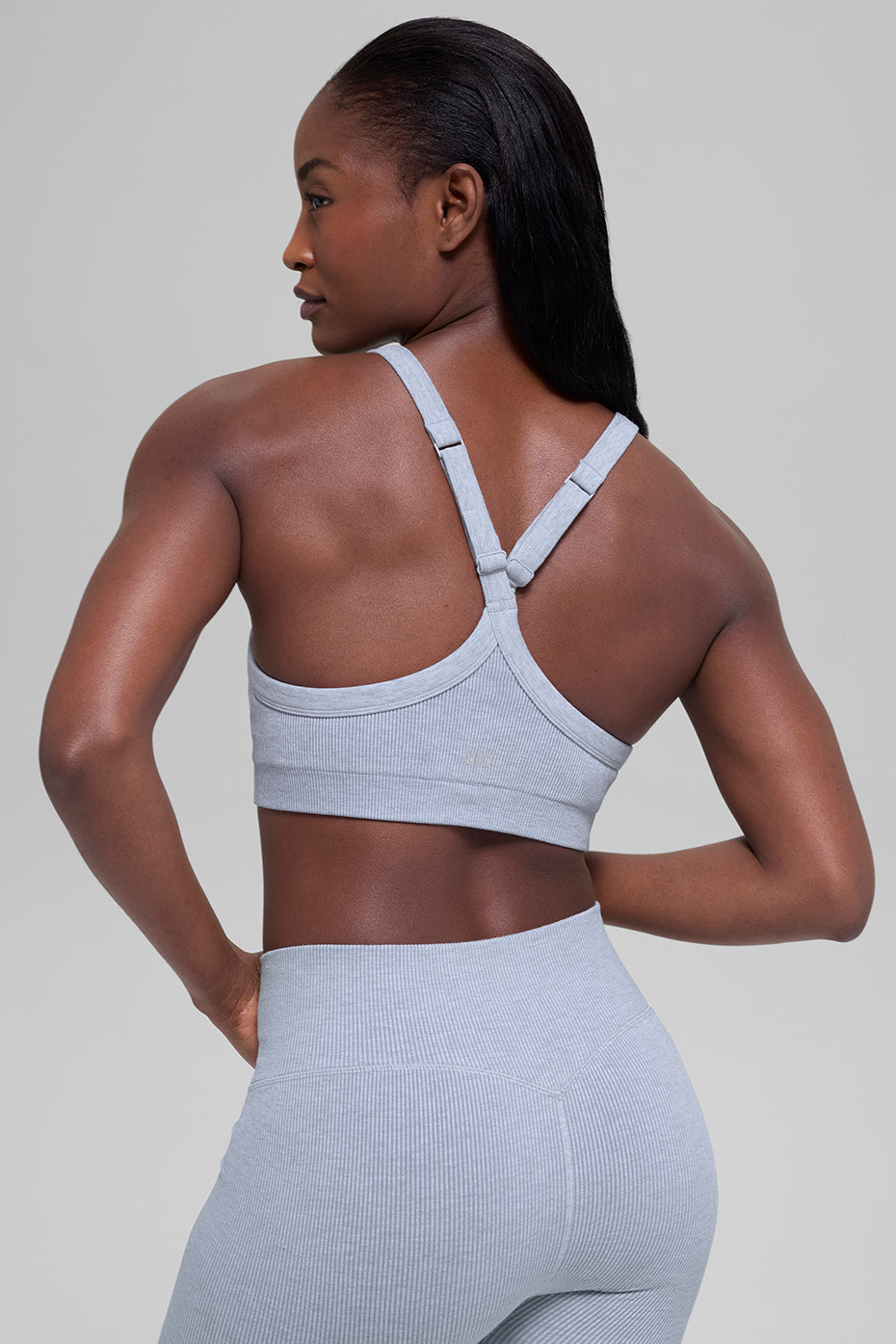 Seamless Two Tone Rib Bra