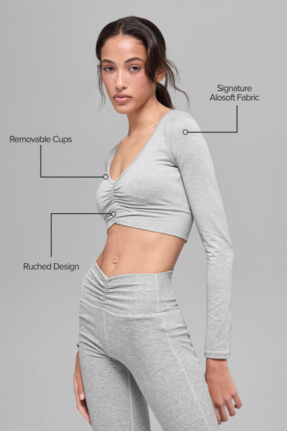 Brassière Manches Longues Alosoft Intuition