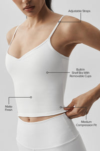 Airbrush Refined Bra Tank