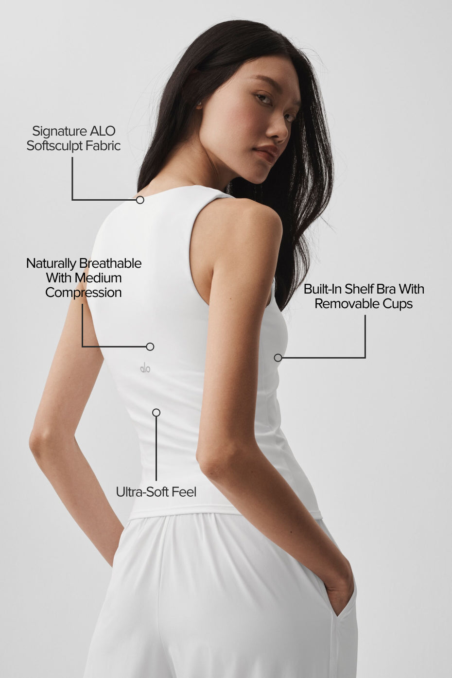 Débardeur Brassière ALO Softsculpt No Nonsense