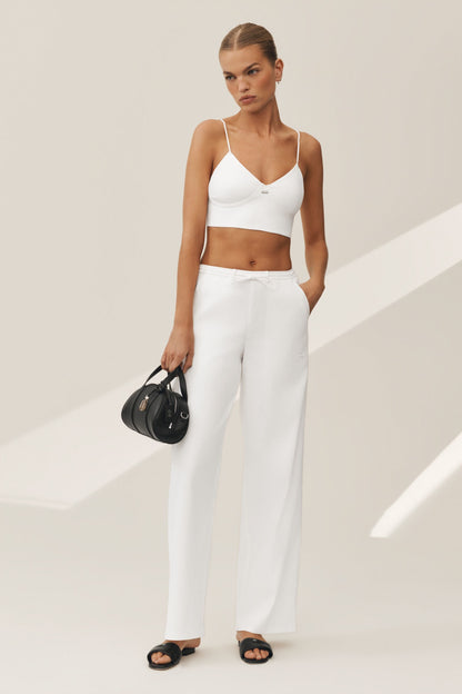 Brassière En Lin Mélangé Riviera