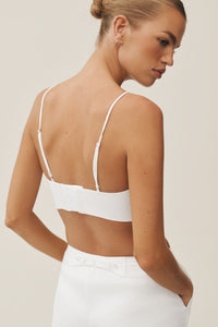 Brassière En Lin Mélangé Riviera