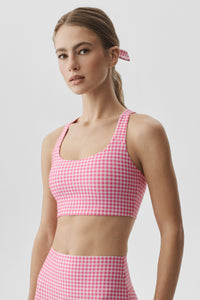 Débardeur Brassière Motif Vichy Airlift Sleek